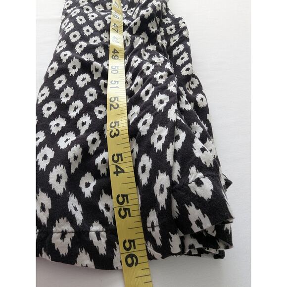 Old Navy‎ Womens Black White Ikat Print Romper Size XXL Pockets Sleeveless Light - Picture 8 of 8